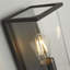 Holker Grey 27cm H Outdoor Bulkhead Light