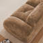 Canapé modulaire capitonné en U avec 2 repose-pieds Klyrith, sans assemblage requis-715032399