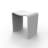 15.7'' Solid Surface Shower Bench Stool-110743042