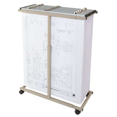 Metal Hanging Files Open