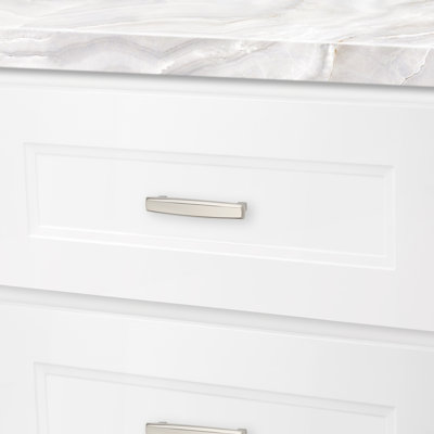 Baldwin 4357 Severin Fayerman A Pull, 4" Ctc In Polished Nickel