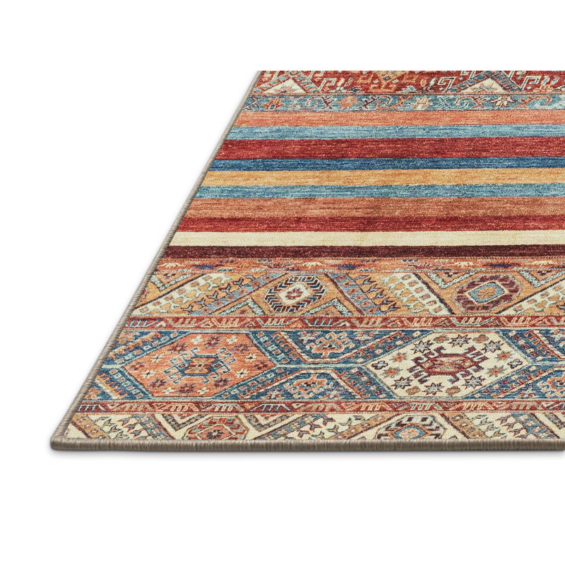 Abstract Indoor Rug, Runner 2' x 5'