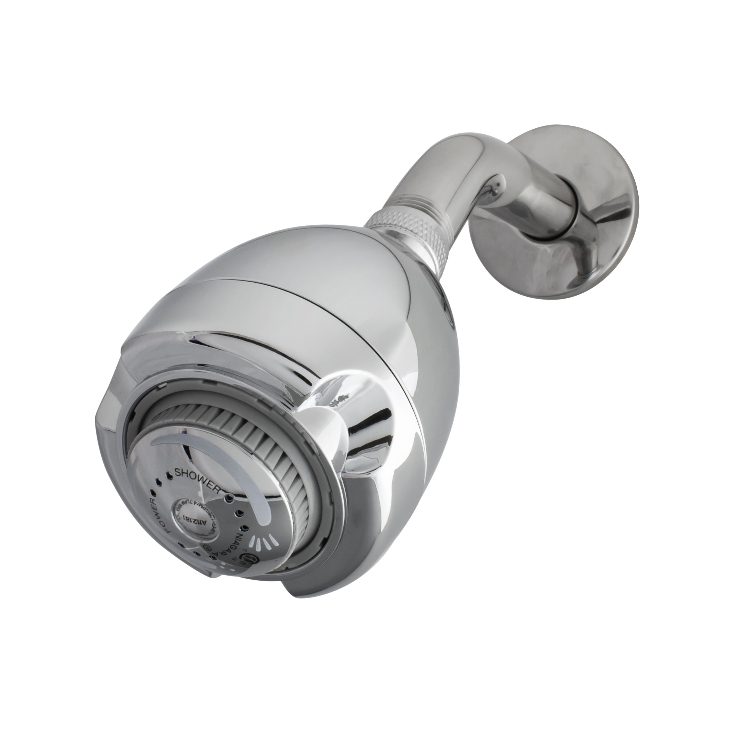 1.25 GPM Low Flow shower head, Max water & energy conservation product