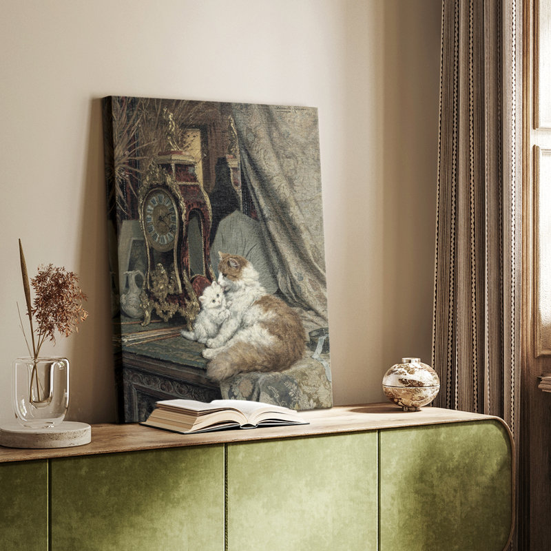 Impression de portrait rétro CII - galerie Cavas, H 36 po x l 24 po