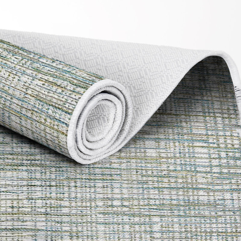 Ensemble de tapis de bain 2 pièces McKinleyville, Vert / gris