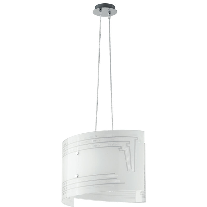 Hartung 2 - Light White Unique/Statement Pendant