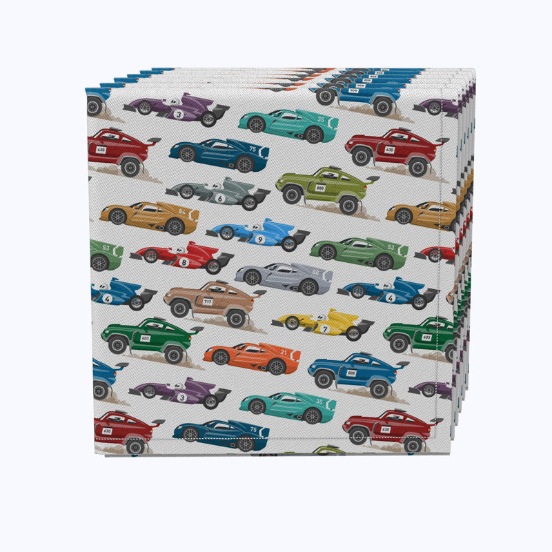 100% Cotton No Pattern Rectangle Napkin