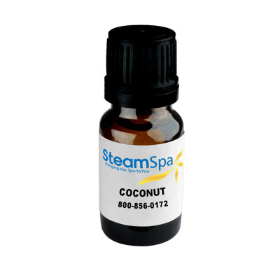 SteamSpa 10ml Essence of Coconut Aromatherapy Oil Extract for Steam Shower System