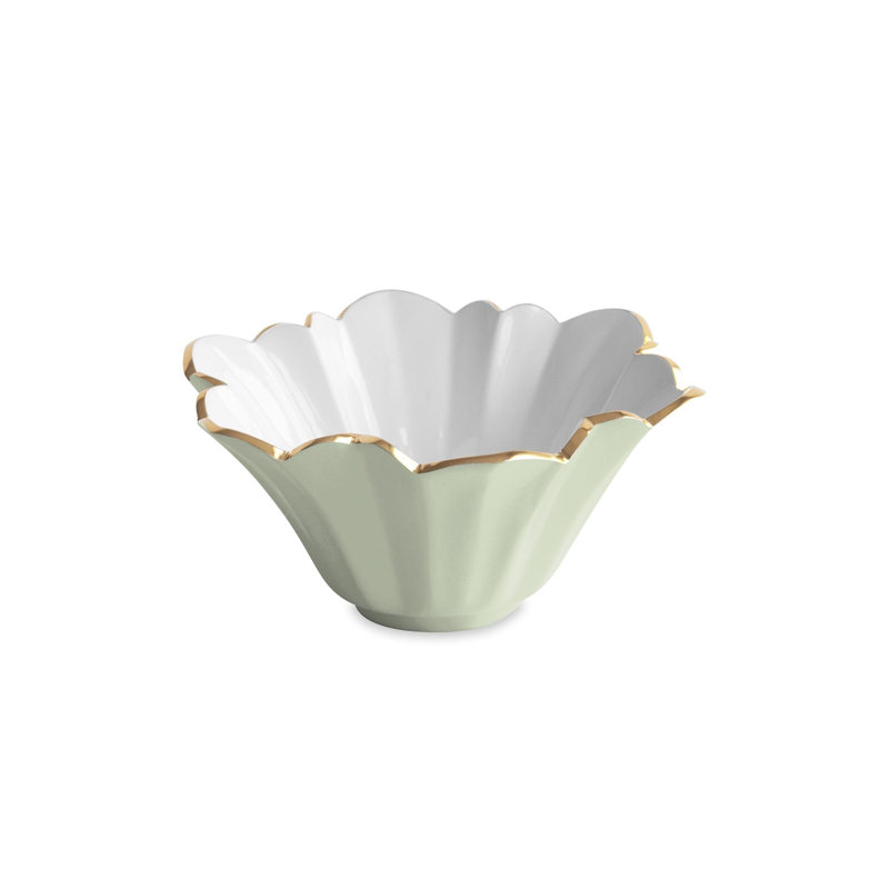 Encanto Avril Small Bowl, Pistachio;White