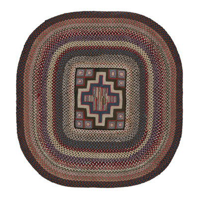 One-of-a-Kind Oval 4’3” X 4’8” Area Rug
