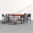 Anautica 9 Piece Dining Set