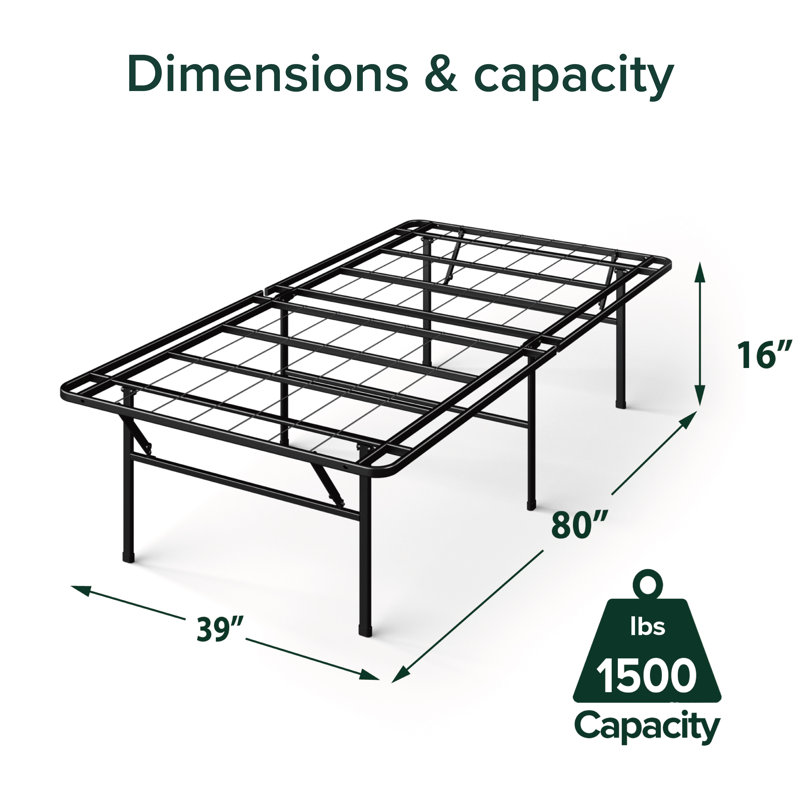 Structure de lit Bester, Simple extra long