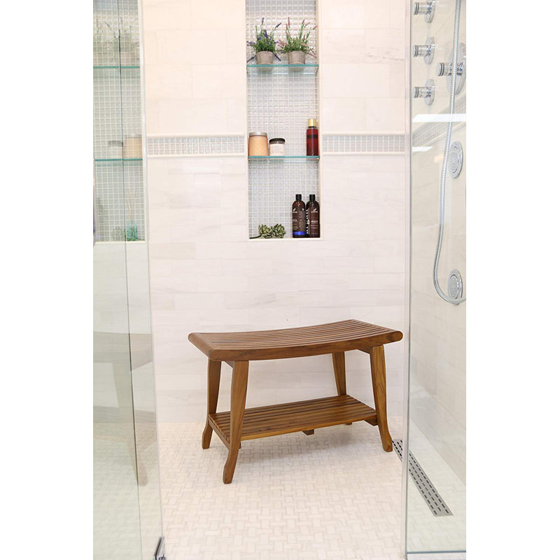 Banc de douche en teck Windcrest