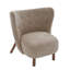 Chaise d'appoint rembourrée Aurora-161678723