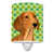Angled Smooth Brown Dachshund
