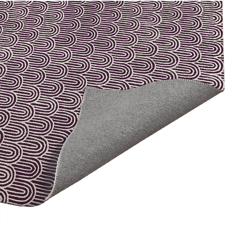 Paillasson Rolling Hills, Eggplant, 36" W x 24" L