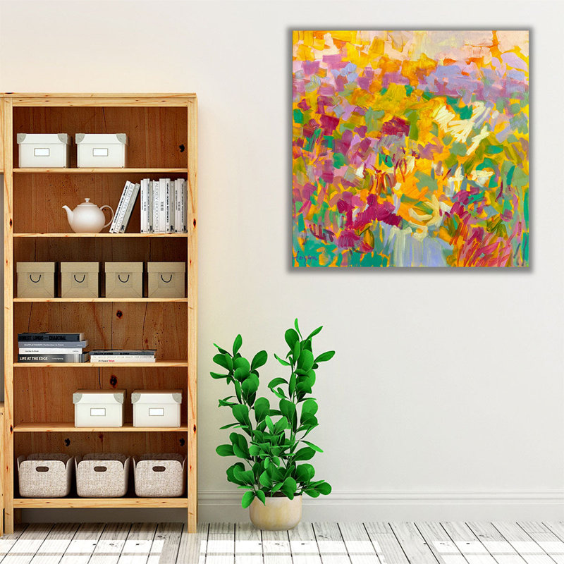 Sundance Field I - Canvas Print Wall Art, 40" H x 40" W