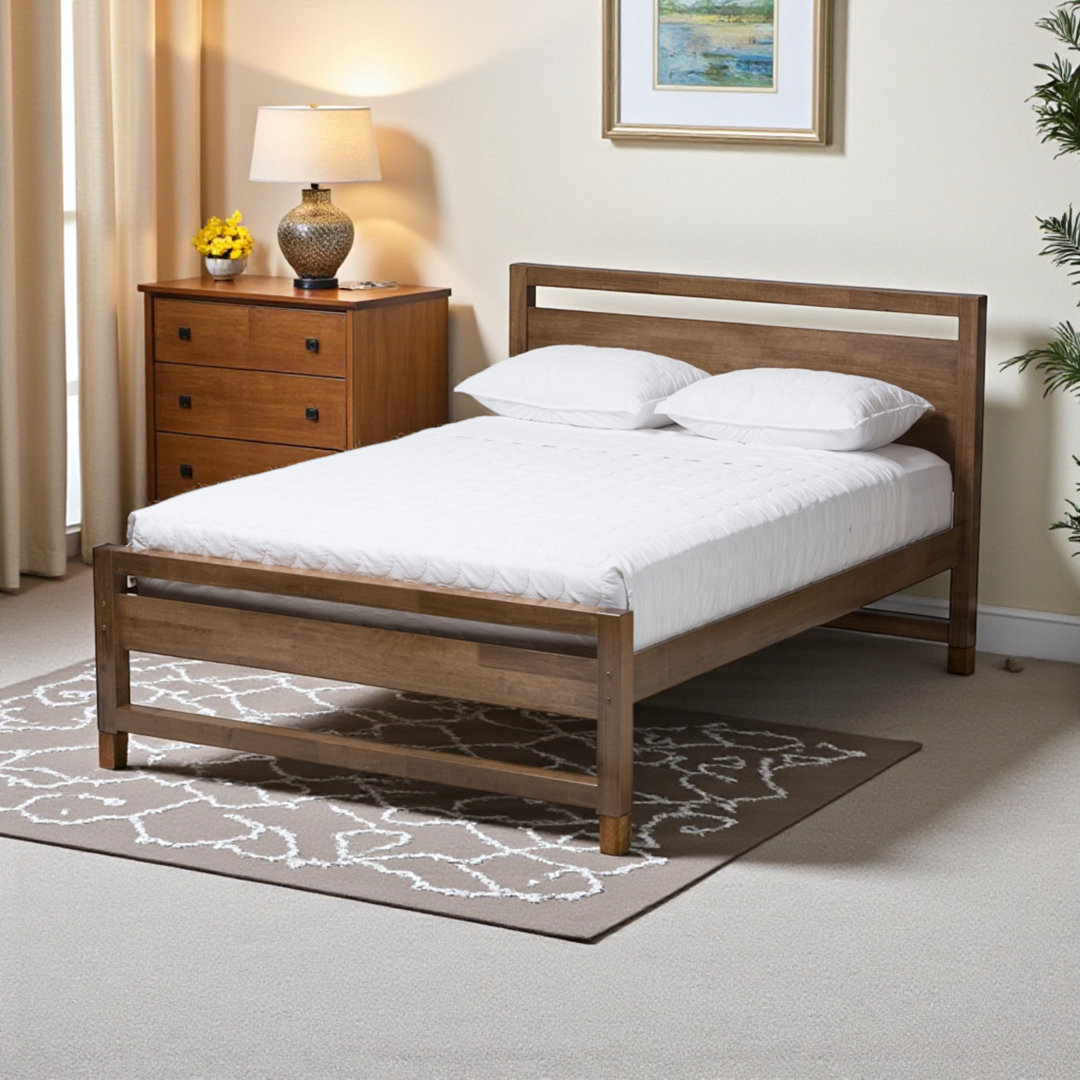 Julienn Solid Wood Slat Bed Loon Peak®