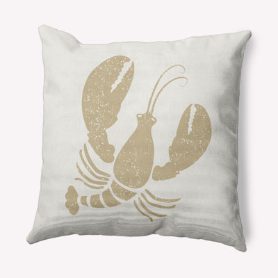 Housse de coussin et insert Lobster Coastal PAN404
