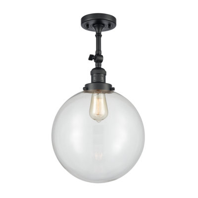 Ciacchi Glass Semi Flush Mount