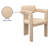 Exilda Vegan Leather Dining Chair-2008449153