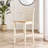 Montay Solid Wood Kitchen Breakfast Bar Table Set with x2 Breakfast Bar Stools