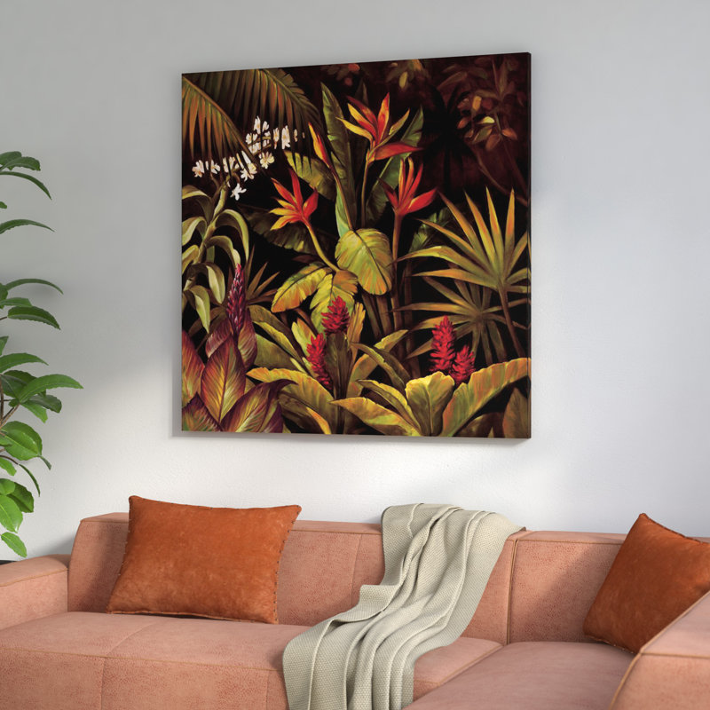 Seminyak II Rodolfo Jimenez - reproduction d'art sur toile tendue, H 26 po x l 26 po x P 1,5 po, Bois