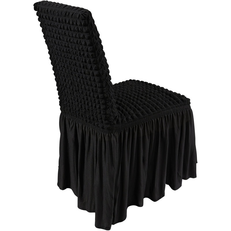 Polyester Folding Chair Covers, Black