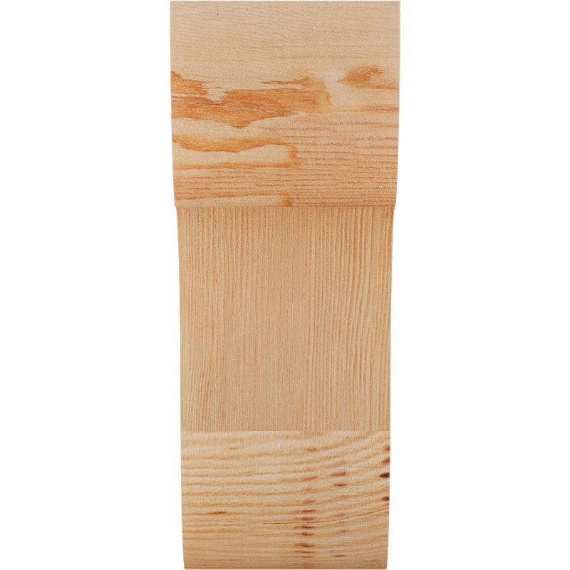 Corbeau Carmel, H 16 po x l 6 po x P 8 po, Sapin de Douglas, Sciage brut