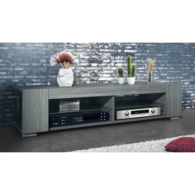 Awura Unfinished TV Stand for TVs up to 65", Avola Anthracite