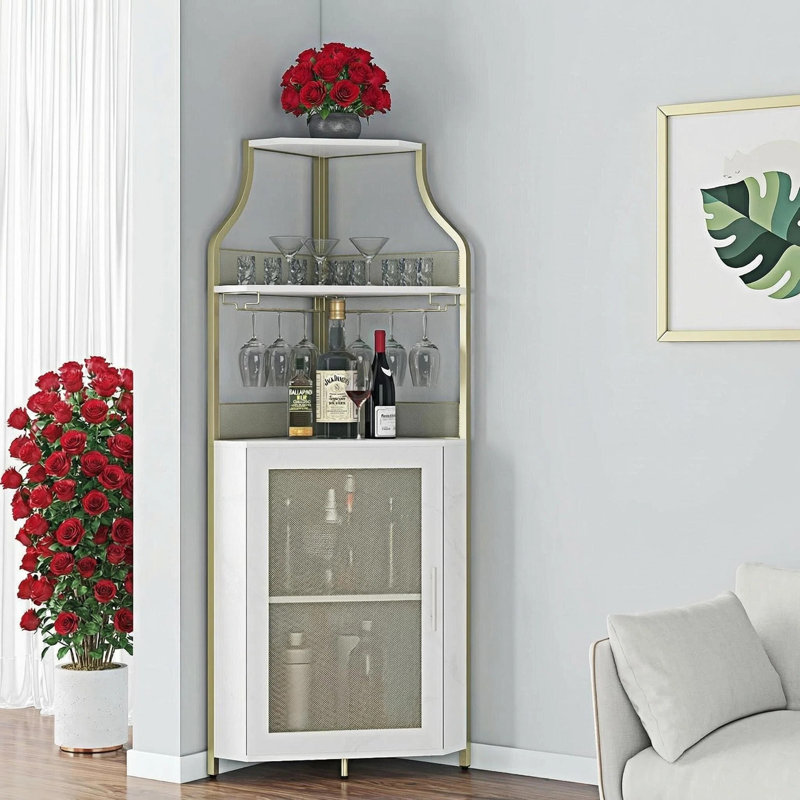 Standard Wine Bottle Rack, Gold