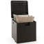 Contenant de rangement extérieur étanche 28 gallons Costway
