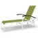 Askar Outdoor Rust-Resistant Metal Chaise Lounge