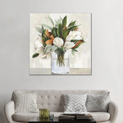 Magnolia Bouquet- Gallery-Wrapped Canvas Giclée