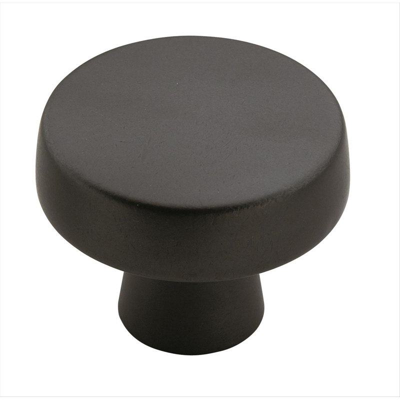 Poignée d'armoire Blackrock de 1-5 / 8 po (41 mm) de diamètre en bronze noir, Bronze noir, 1 5/8"