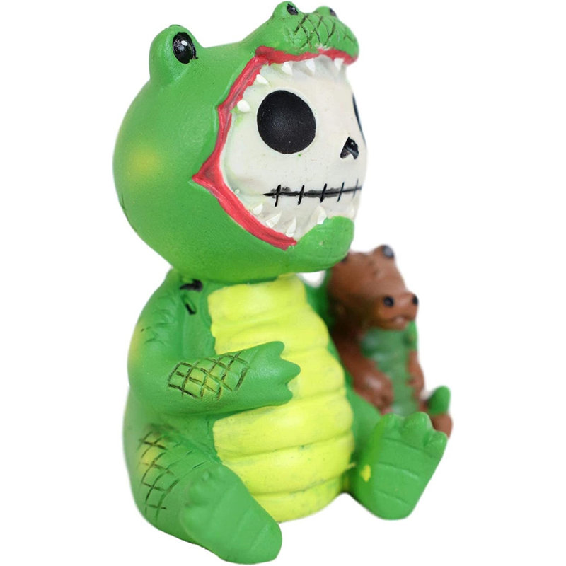 Figurine Daniylah alligator avec crocodile