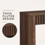 Console cannelée de 39 po de style moderne Mid-Century Abdel-885441657-891390331