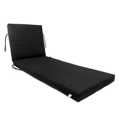 Reversible Chaise Longe With White Polyester Padded Fill. by Latitude Run