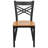 Prompton 'X'' Metal Restaurant Chair-264507925-158781930
