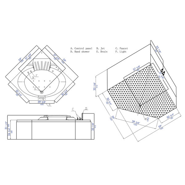 Dimensions du produit