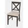 Jablena Solid Wood Top Metal Base Writing Desk