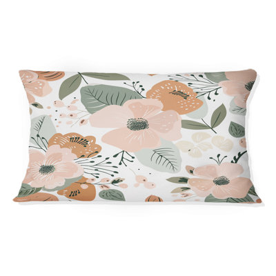 Coussin lombaire floral II