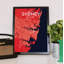 Sydney City Map - No Frame Print-531118775