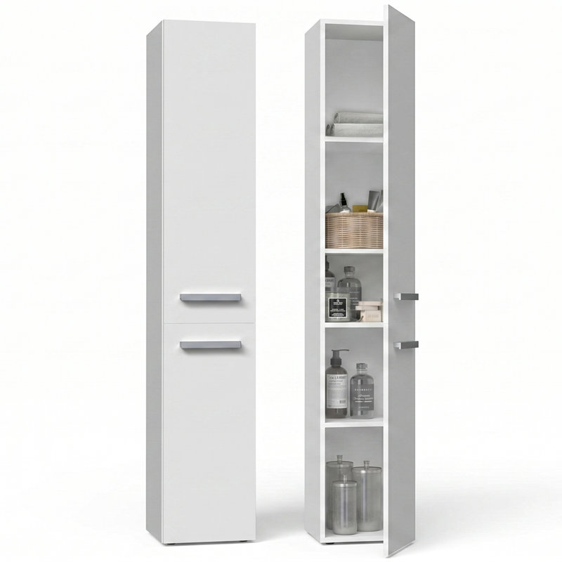 Galyean 1 - Door Accent Cabinet, Gloss White