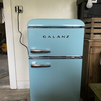 Galanz 3.1 Cu. Ft. Retro Mini Refrigerator - GLR31TBEER