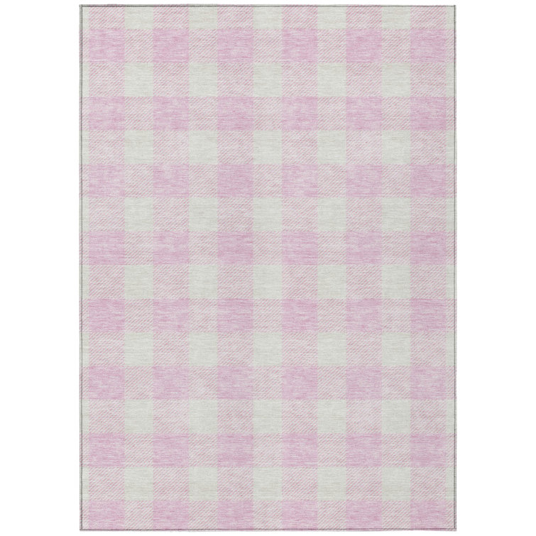 Colzie Gingham Indoor / Outdoor Rug