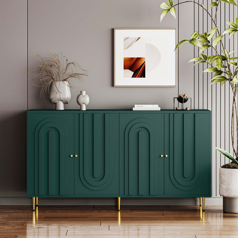 Console de 60 po pour le couloir, Green