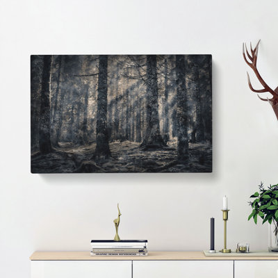 Pine Tree Forest - Wrapped Canvas