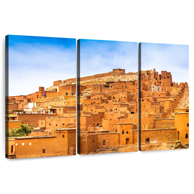 Lilie Ksar d'Ait-Ben-Haddou, H 48 po x l 74 po