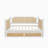 Traditional Style Rattan Daybed with 2 Drawers-376731190-376731191